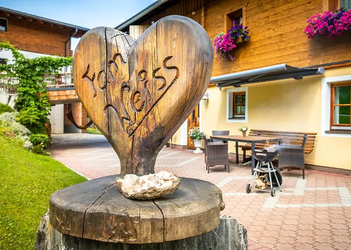 샬레 Panorama Mit Sauna Hoellmaishof 비쇼프스호펜