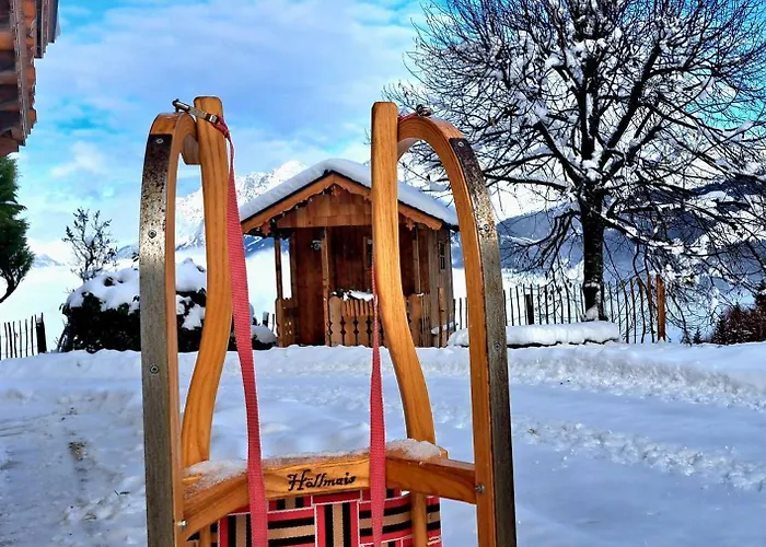 Panorama Mit Sauna Hoellmaishof 샬레 비쇼프스호펜